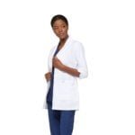 Dickies chaqueta médica de las mujeres color blanco - Imagen 3