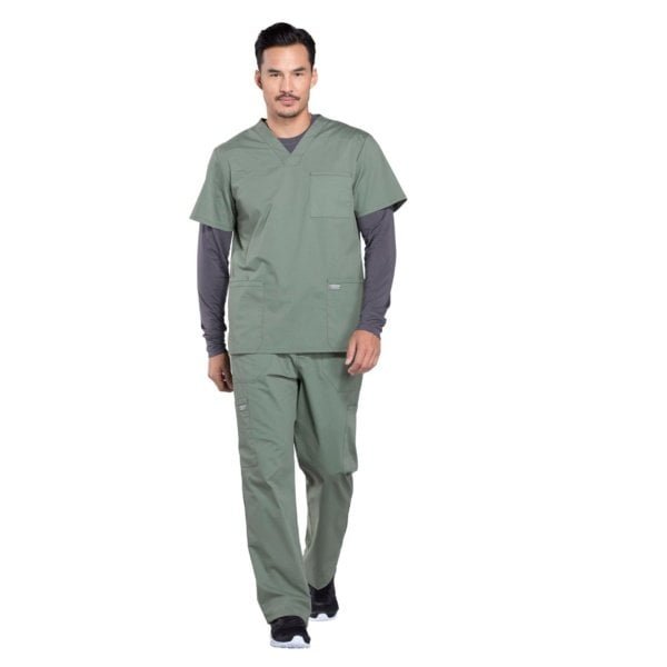 Traje médico para hombre de Cherokee Professionals - Color oliva (OLV)