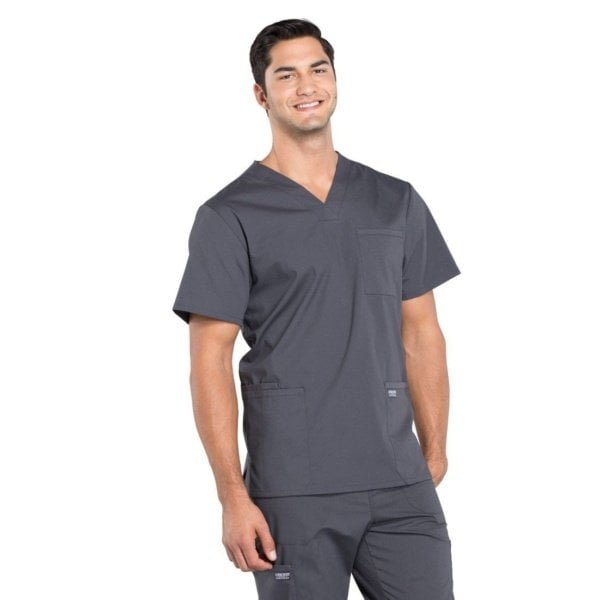 Traje médico masculino de Cherokee Professionals - Color gris (PWT)