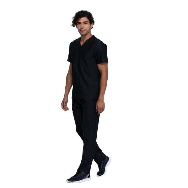 Cherokee FORM traje médico de los hombres - color negro BLK (personalizado)