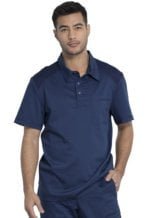 Traje médico polo hombre Cherokee azul - Imagen 4