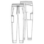 Мужской медицинский костюм Cherokee Infinity - цвет CAPS