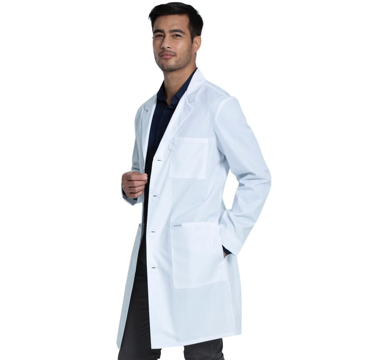 Bata médica para hombre Cherokee, artículo CK460 - Imagen 1
