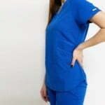 Dámský zdravotnícký oblek Grey’s Anatomy Impact kráľovská modrá - Imagen 3