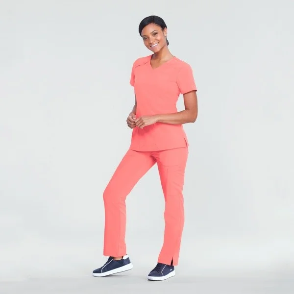 Dickies traje médico de las mujeres colores naranja neón Dickies traje médico de las mujeres colores naranja neón