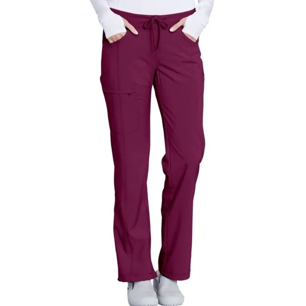 Pijama sanitario mujer Cherokee Infinity de color vino