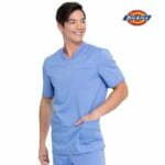 Pijama sanitario hombre Dickies de color azul - Imagen 2