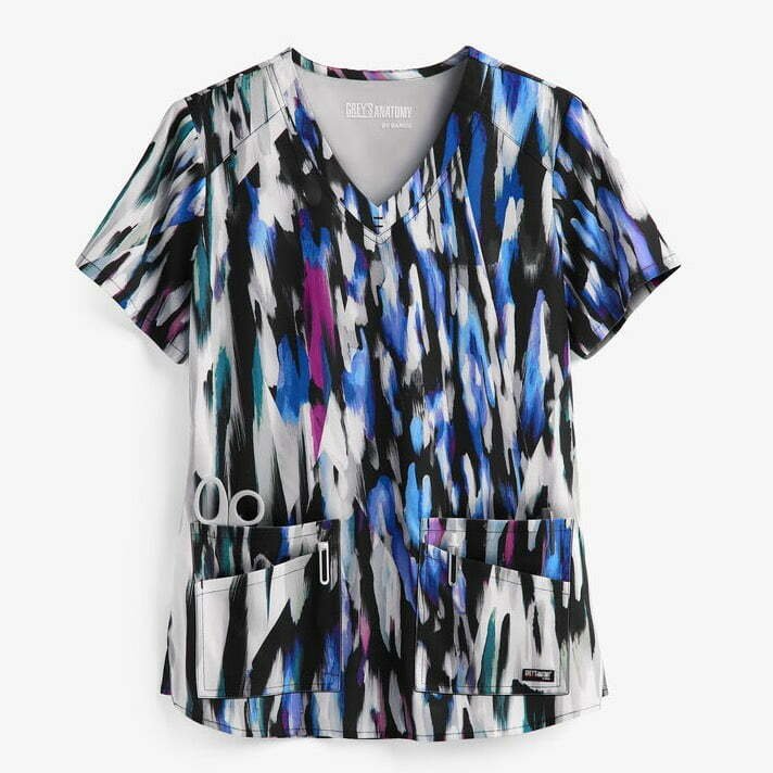 GA85SICA_1 Medicinska bluza Barco GRT085 SILVER CASCADES - Imagen 1