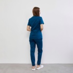 Pijama sanitario mujer Cherokee Revolution de color ola de mar – 9