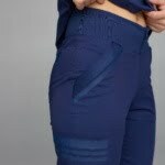 Pijama sanitario mujer Grey's Anatomy Impact azul marino - Imagen 4