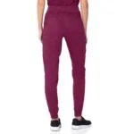 Pijama sanitario mujer Landau de color vino - Imagen 4