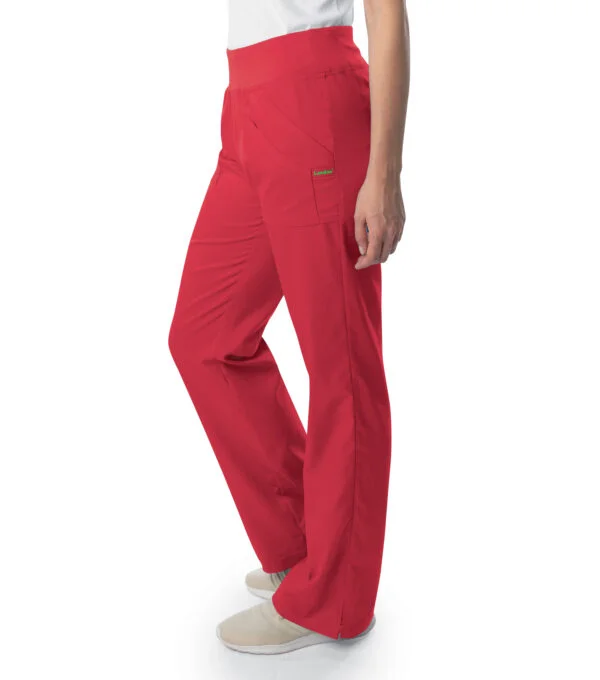 Pantalón sanitario para mujer Landau color de rojo