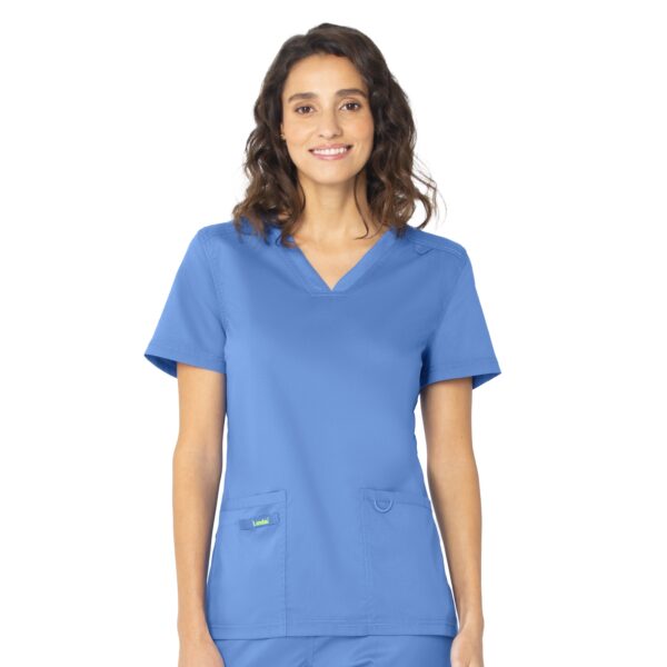 Pijama sanitario mujer Landau de color azul