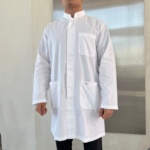 Bata de laboratorio holgada para hombre PLUM con cuello alto - Imagen 8