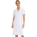 Bata médica entallada Cherokee para mujer blanco - Imagen 4