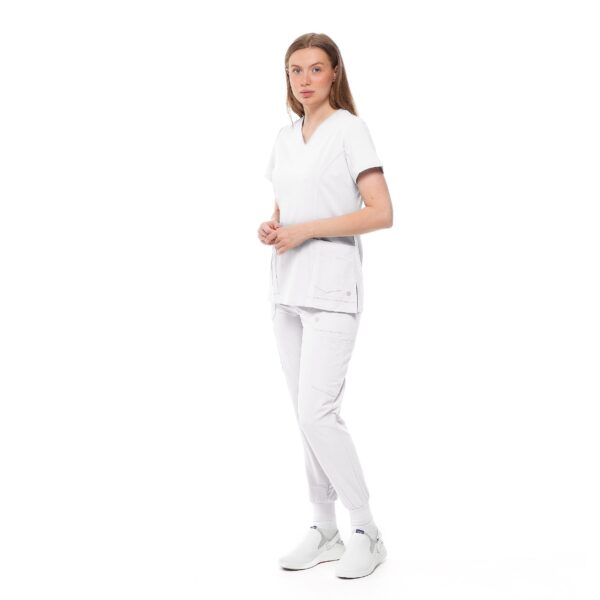 Pijama sanitario mujer White Cross "Marvella" color blanco