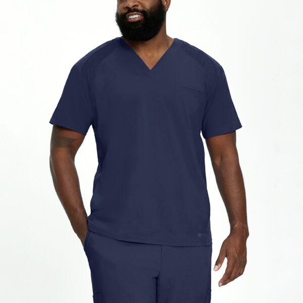 Pijama sanitario hombre White Cross azul marino