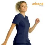 Pijama sanitario mujer Landau "Urban" azul - Imagen 4
