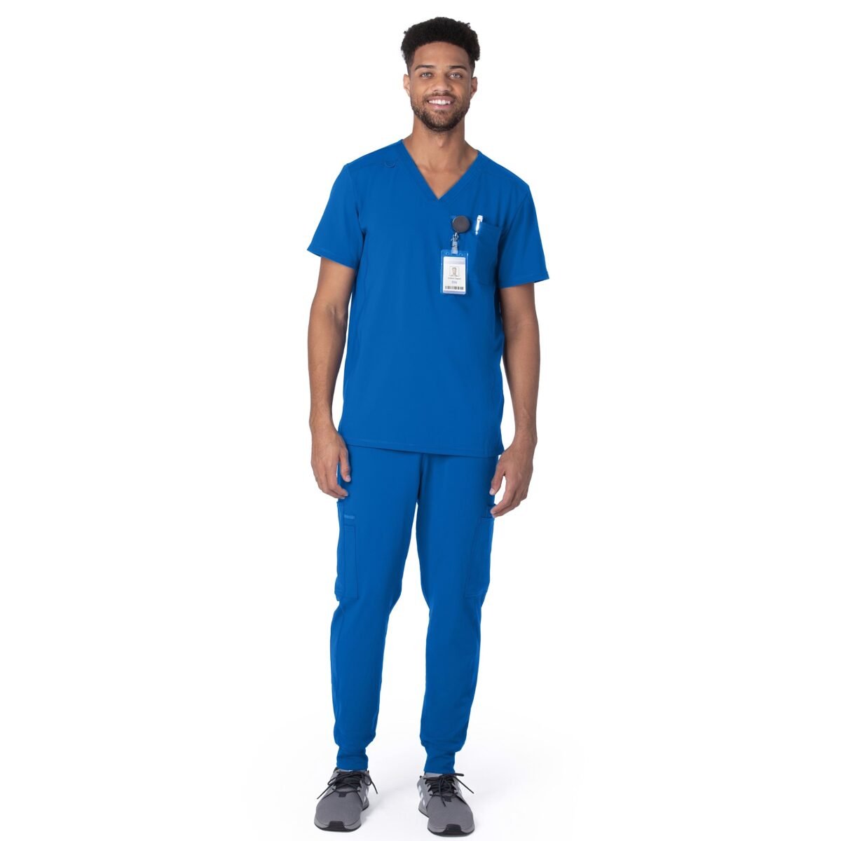 Pijama sanitario hombre Landau Urban azul rey - Imagen 1