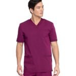 Pijama sanitario hombre Dickies de color granate