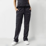 Conjunto sanitario mujer Cherokee Revolution grafito — casaca + pantalón - Imagen 8