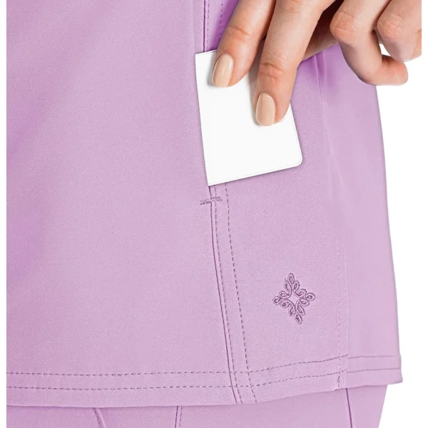 Pijama sanitario mujer Med Couture  de color lavanda