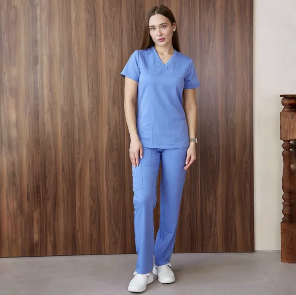 Pijama sanitario mujer Dickies   de color azul