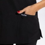 Top sanitario mujer PLUM de color negro - Imagen 4