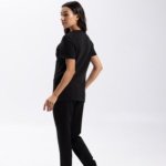 Top sanitario mujer PLUM de color negro - Imagen 7