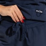 Pantalón médico jogger de mujer Plum grafito - Imagen 7
