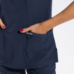 Top sanitario mujer PLUM  de color  grafito - Imagen 6