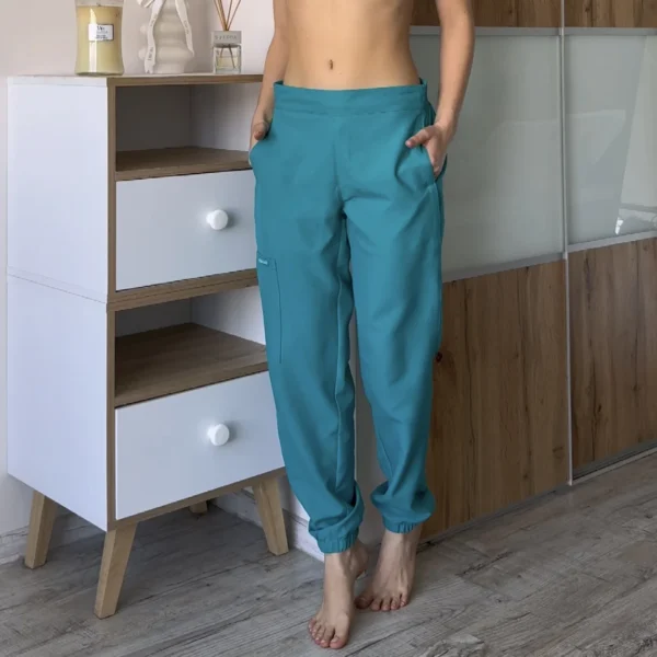 Pijama sanitario mujer Cherokee Originals Ultra turquesa