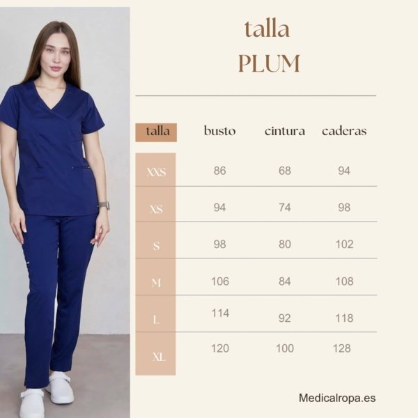 Top sanitario mujer PLUM  de color  grafito
