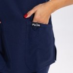 Top sanitario mujer PLUM de color azul - Imagen 3