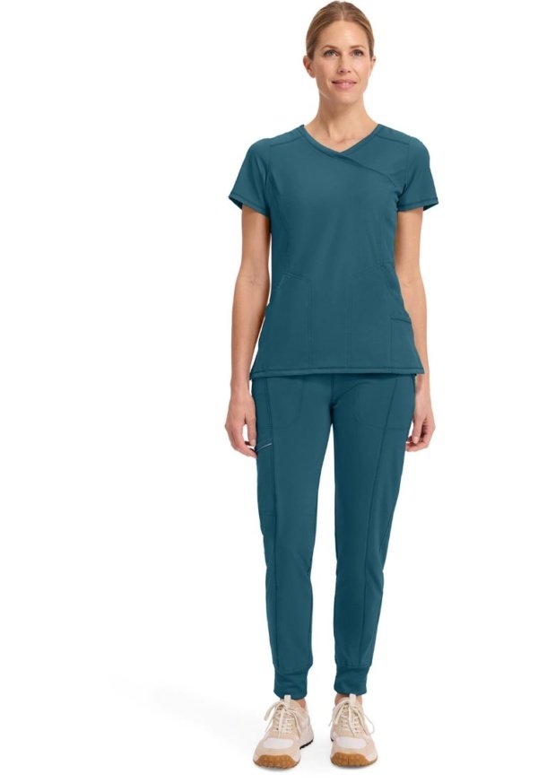 Conjunto sanitario para mujer Cherokee Infinity color ola de mar