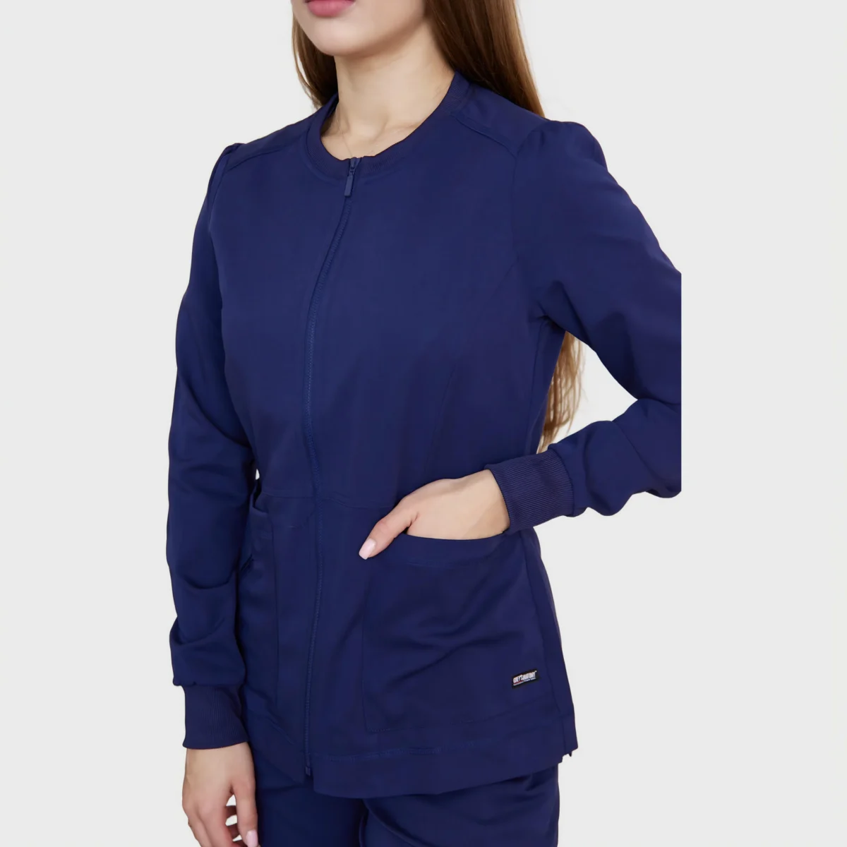 Grey’s AnatomyTM by Barco Chaqueta médica de las mujeres Spandex azul - Imagen 3