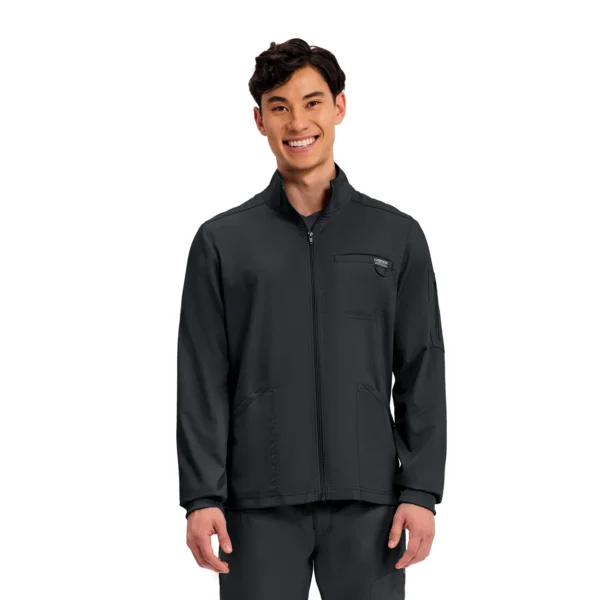 Chaqueta médica para hombre Cherokee negro