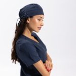 Gorro médico para mujer PLUM grafito