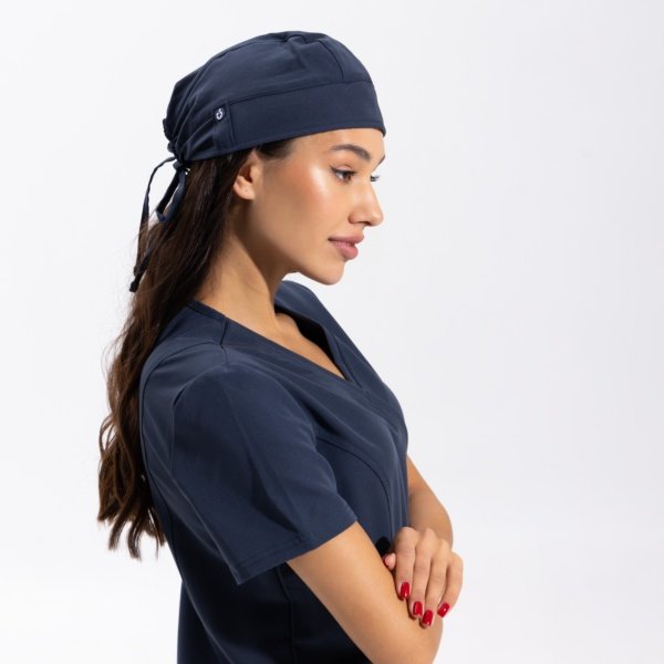 Gorro médico para mujer PLUM grafito