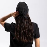 Gorro médico para mujer PLUM negra - Imagen 5