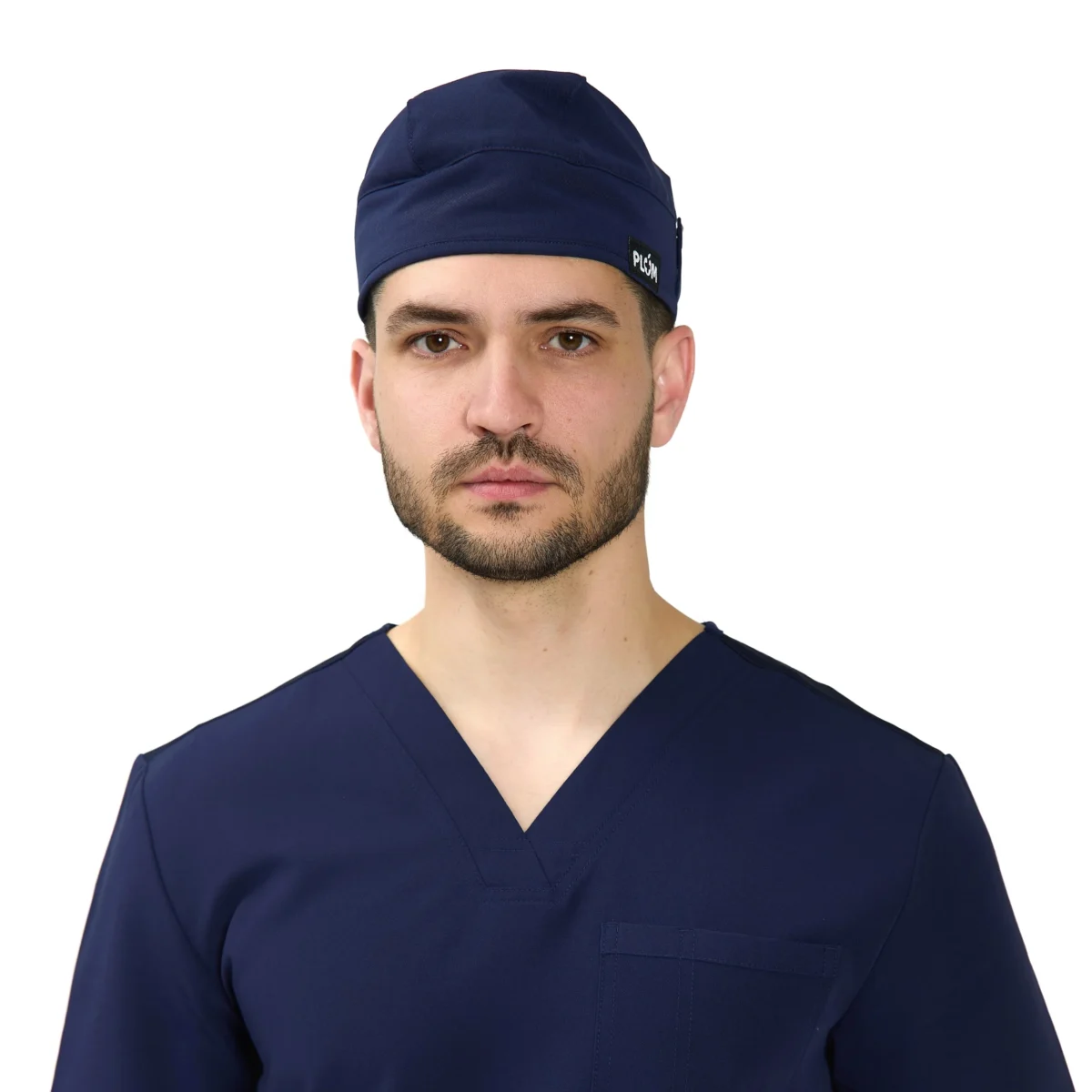 PLUM Gorra médica para hombre azul - Imagen 3