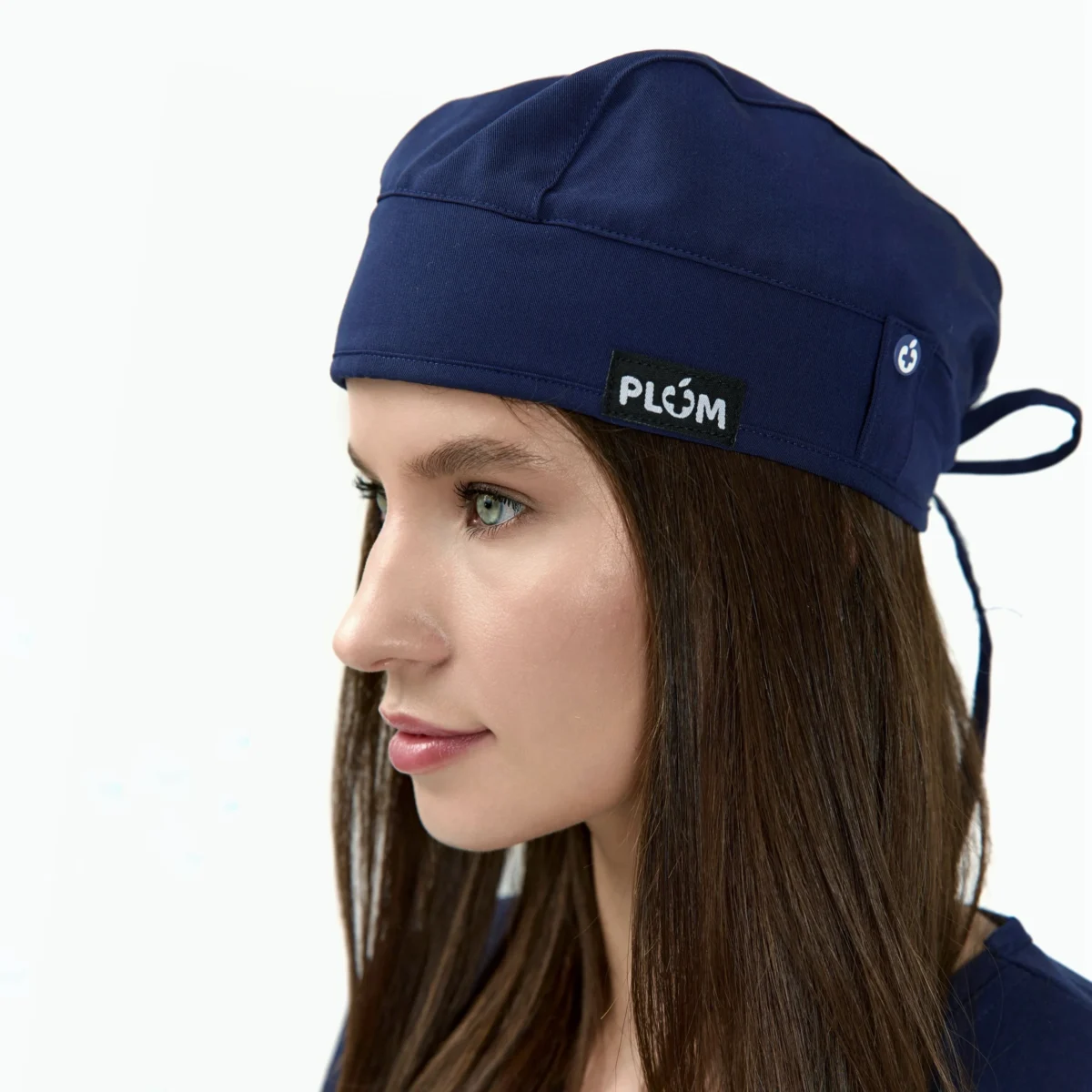 Gorra médica PLUM mujer azul - Imagen 1