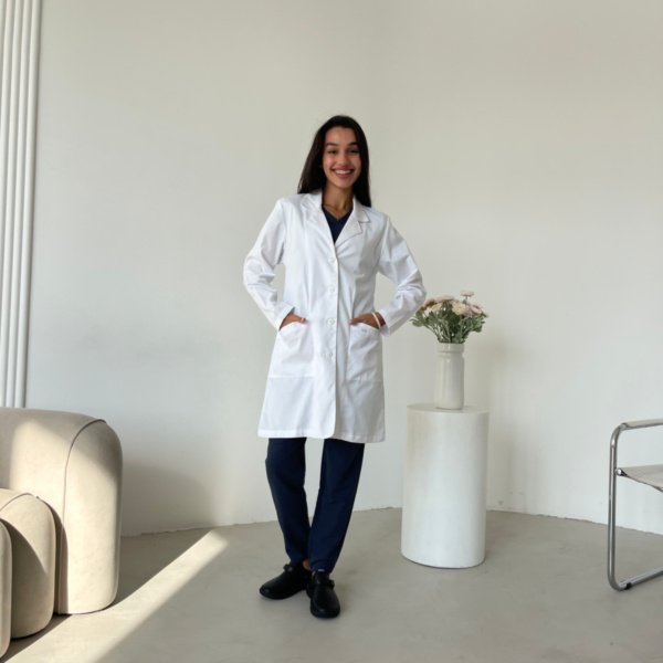 Bata médica para mujer PLUM