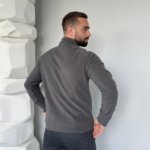 Chaqueta polar unisex de la marca Mukua, gris - Imagen 3