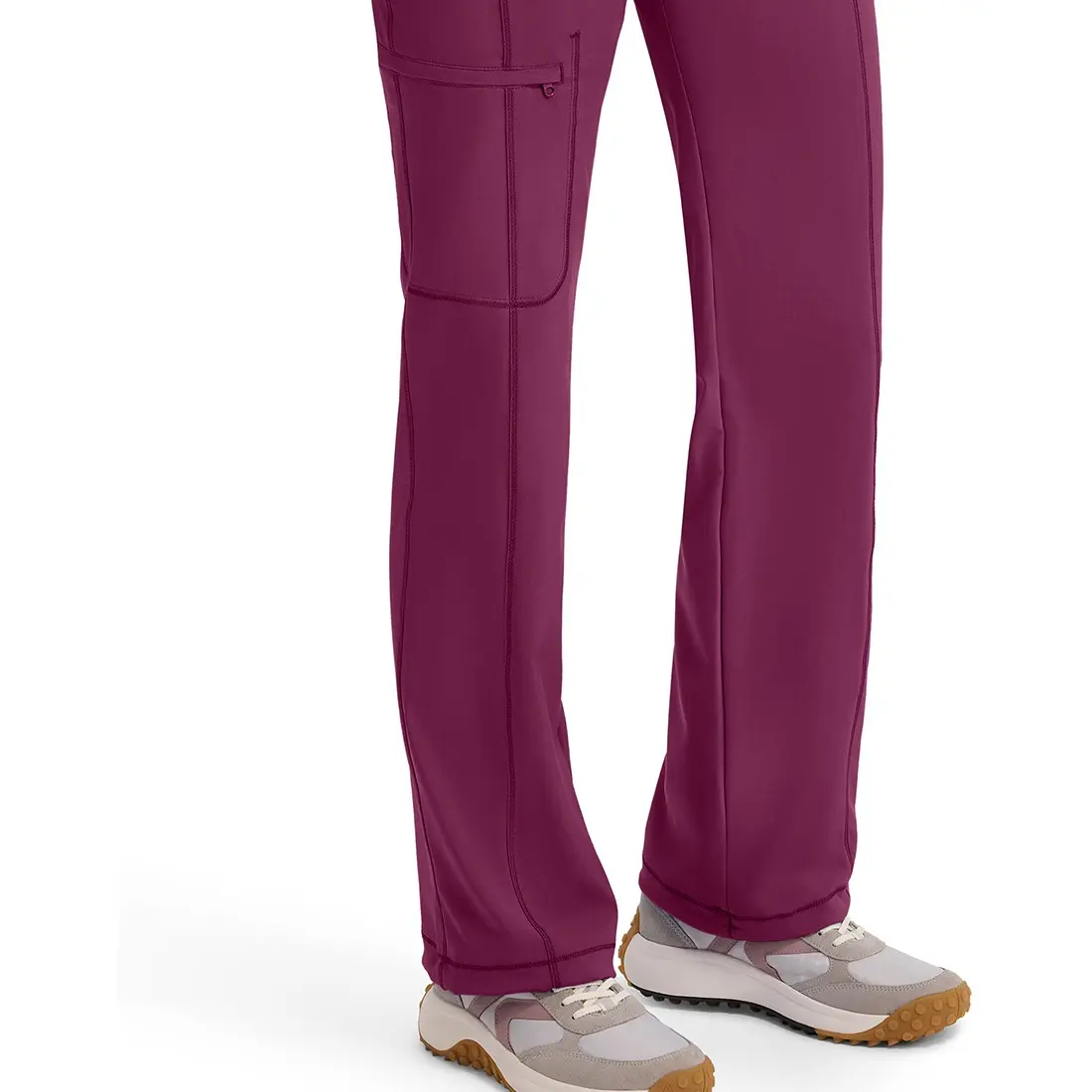 Conjunto sanitario para mujer Cherokee Infinity color vino - Imagen 5