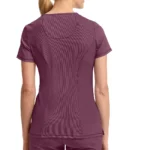 Conjunto sanitario para mujer Cherokee Infinity color vino - Imagen 7