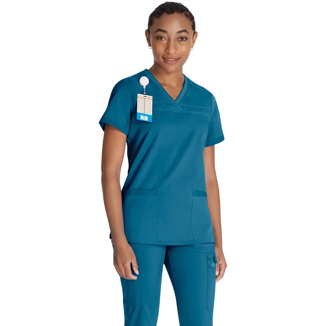 Conjunto sanitario para mujer Dickies Balance color verde agua - Imagen 1