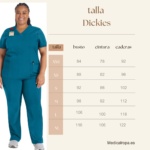 Conjunto sanitario para mujer Dickies Balance color ola del mar - Imagen 8
