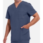 Pijama sanitario hombre Cherokee Infinity de color azul - Imagen 7