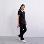 Conjunto sanitario Cherokee Revolution mujer, negro - Imagen 8